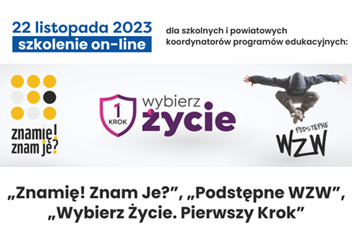 Szkolenie on-line szkolnych i powiatowych koordynatorów programów edukacyjnych